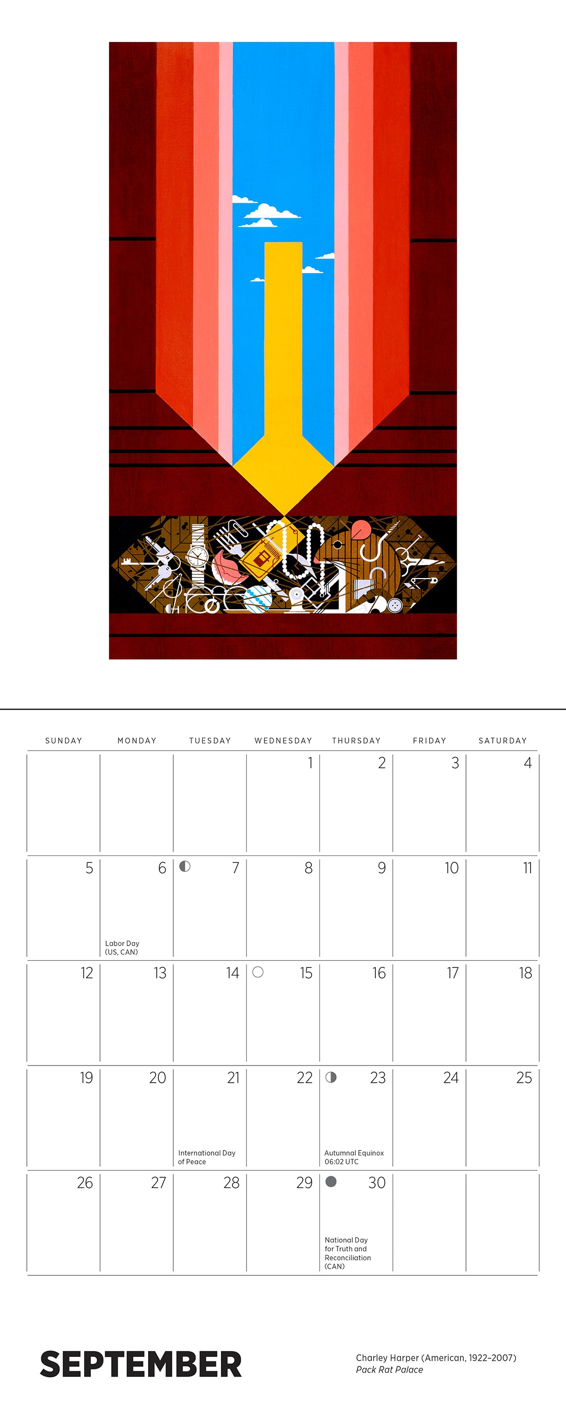 Charley Harper 2027 Mini Wall Calendar_Interior_3