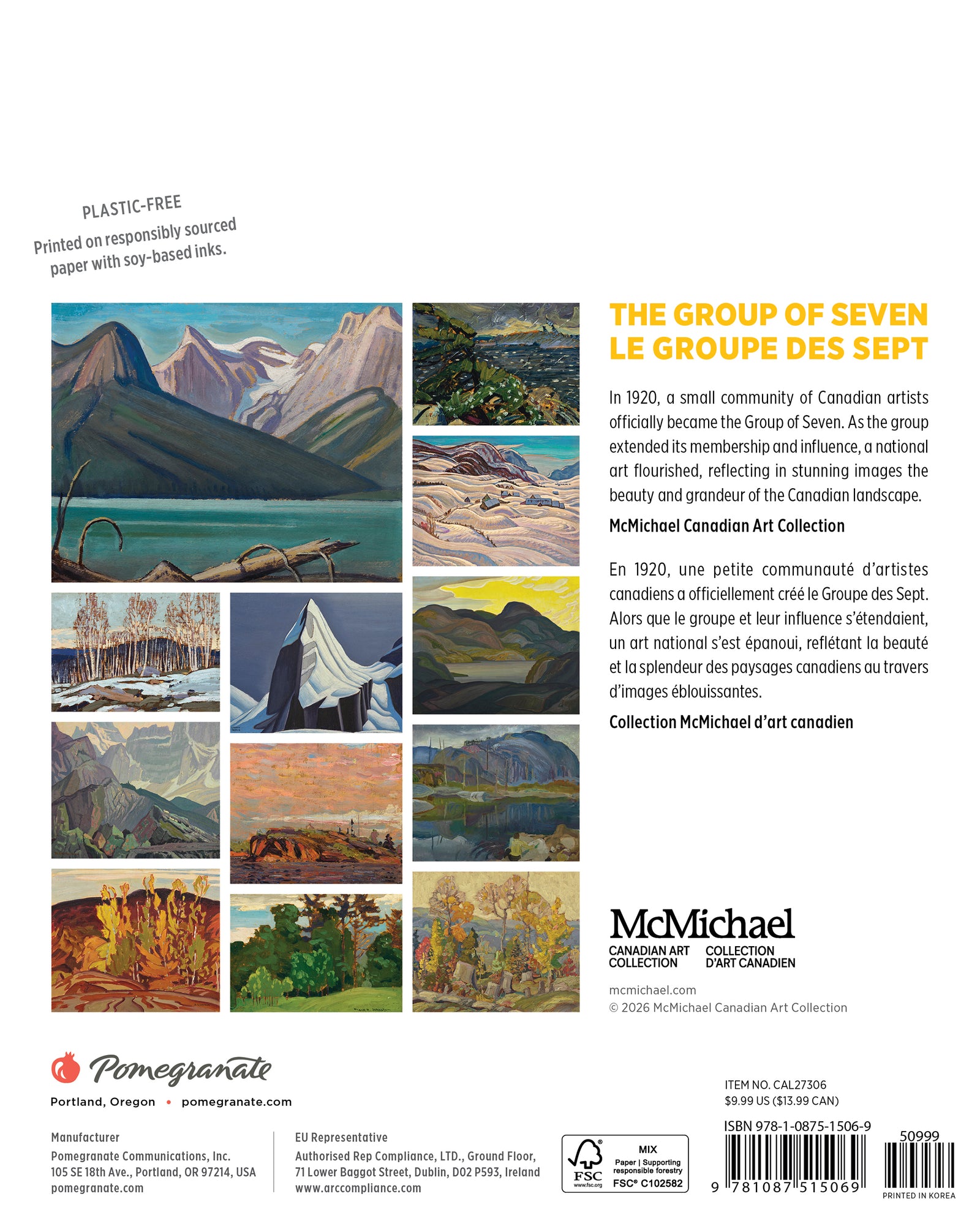 The Group of Seven 2027 Mini Calendar_Back_Multipiece