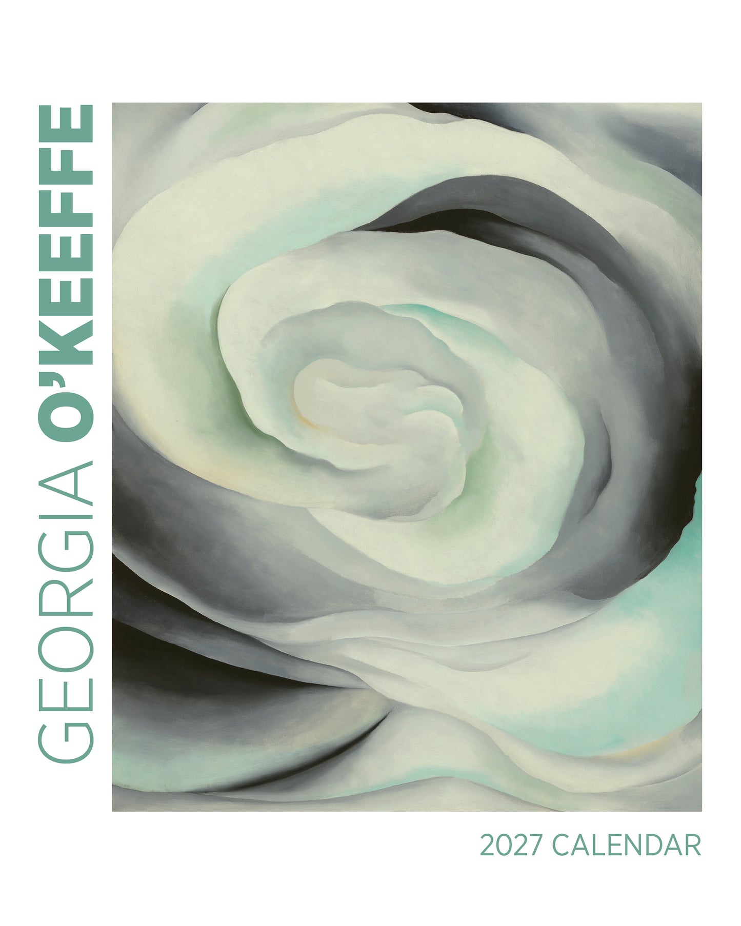 Georgia O'Keeffe 2027 Mini Wall Calendar_Front_Flat