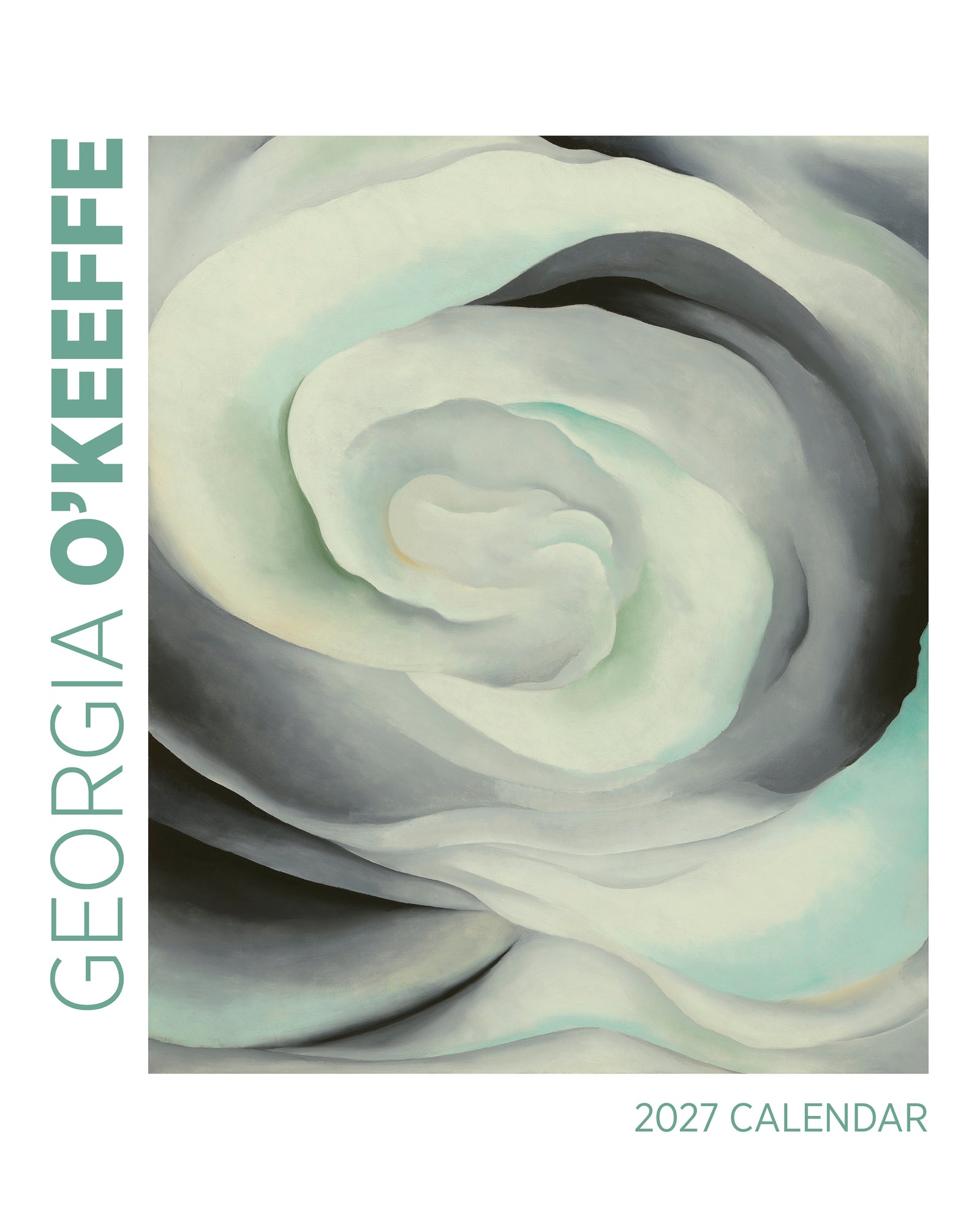 Georgia O'Keeffe 2027 Mini Wall Calendar_Front_Flat