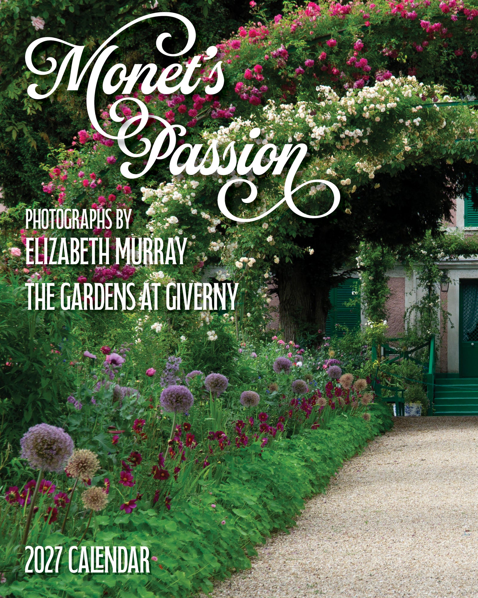 Monet's Passion: The Gardens at Giverny 2027 Mini Wall Calendar_Front_Flat