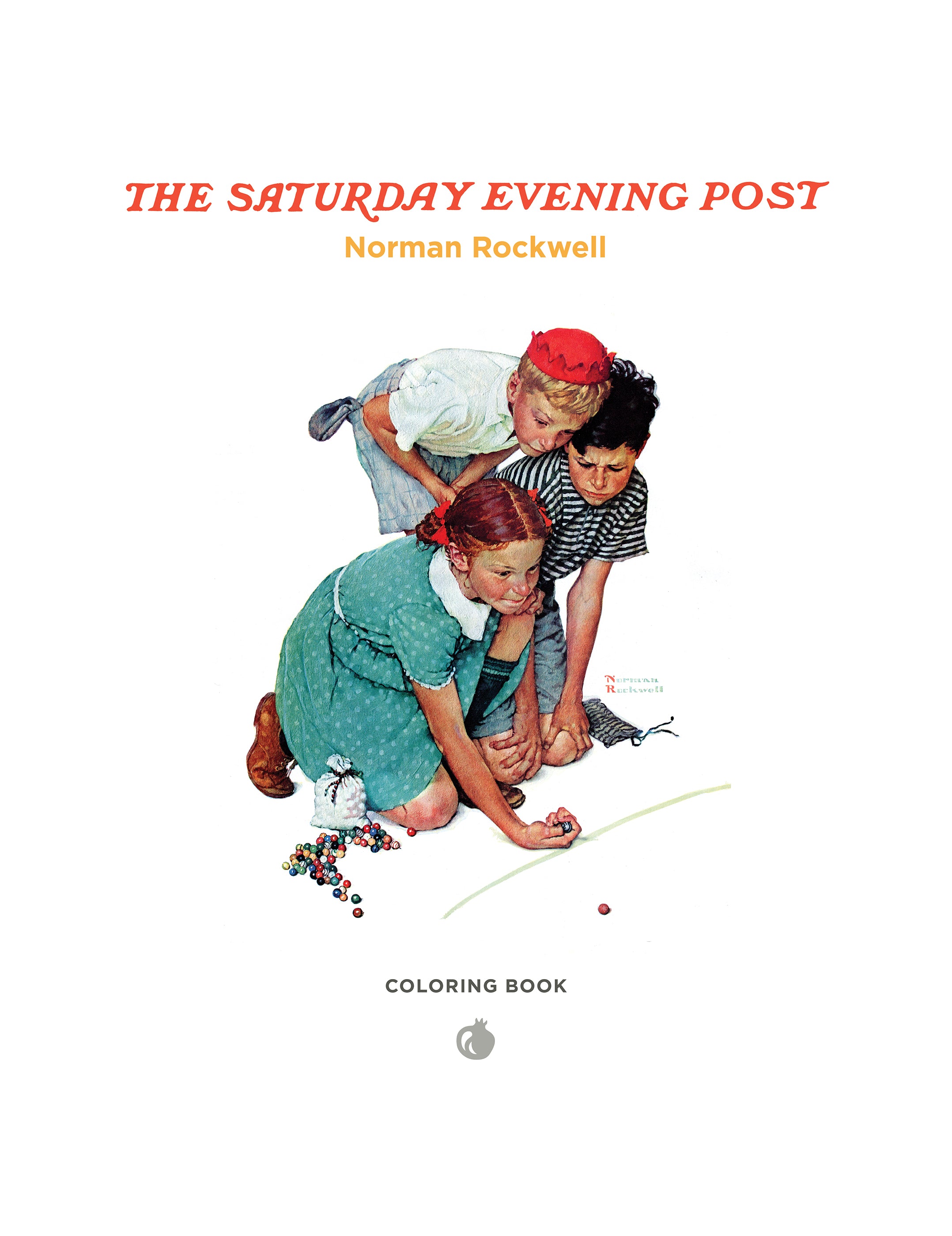 Norman Rockwell Coloring Book – Pomegranate