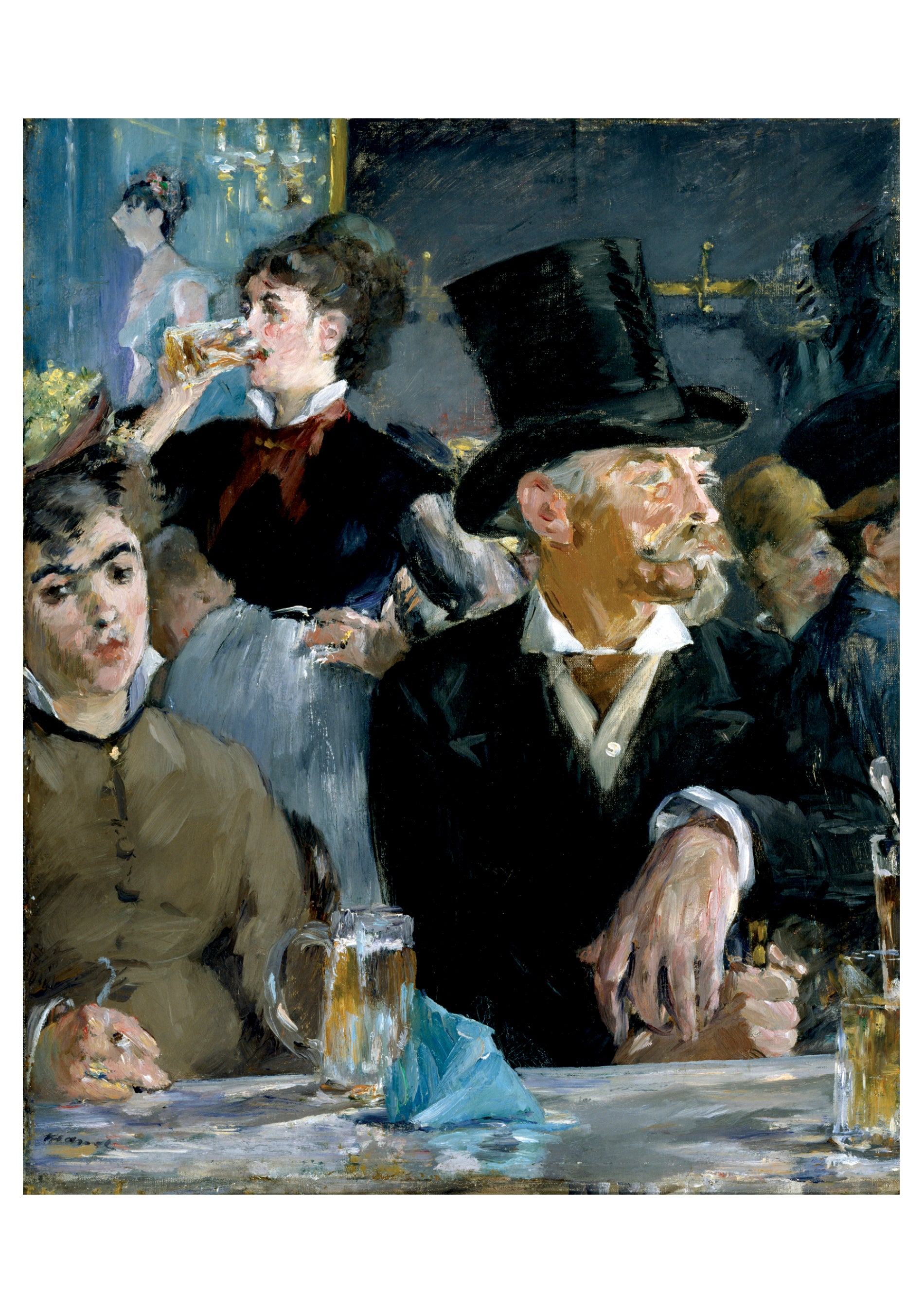 Édouard Manet: The Café-Concert Birthday Card – Pomegranate