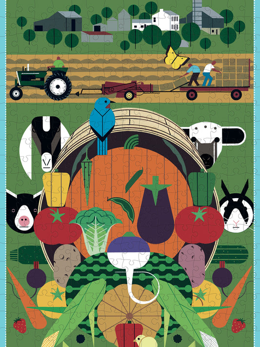 Charley Harper: Gorman Heritage Farm 300-Piece Jigsaw Puzzle_Primary