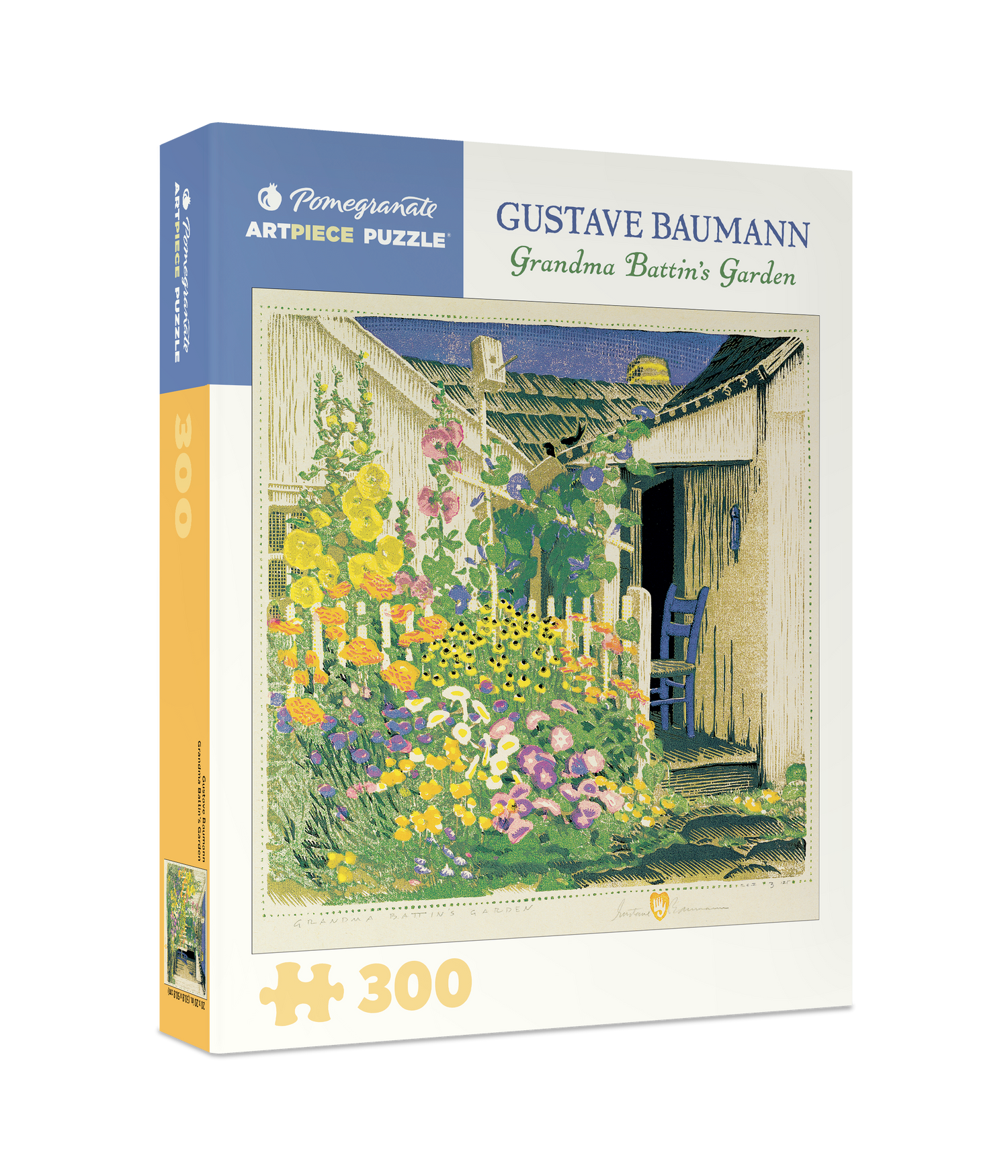 Gustave Baumann: Grandma Battin's Garden 300-Piece Jigsaw Puzzle_Primary