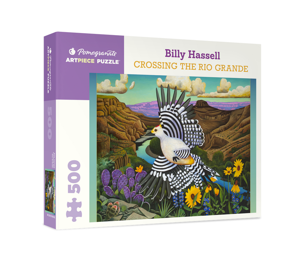 Billy Hassell: Crossing the Rio Grande 500-Piece Jigsaw Puzzle Billy Hassell: Crossing the Rio Grande 500-Piece Jigsaw Puzzle