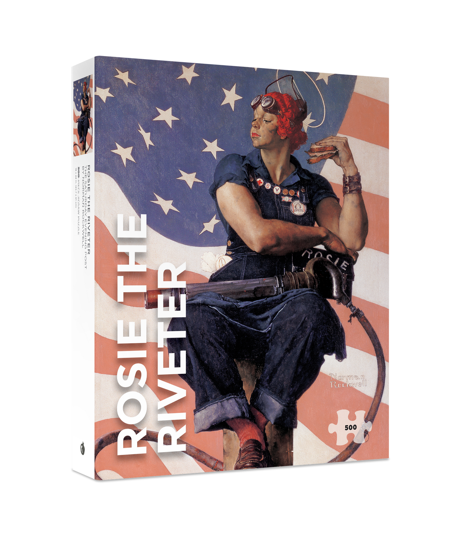 Norman Rockwell: Rosie the Riveter 500-Piece Jigsaw Puzzle_Primary