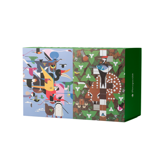 Charley Harper 120-Piece Double-Sided Jigsaw Puzzle Set_Primary