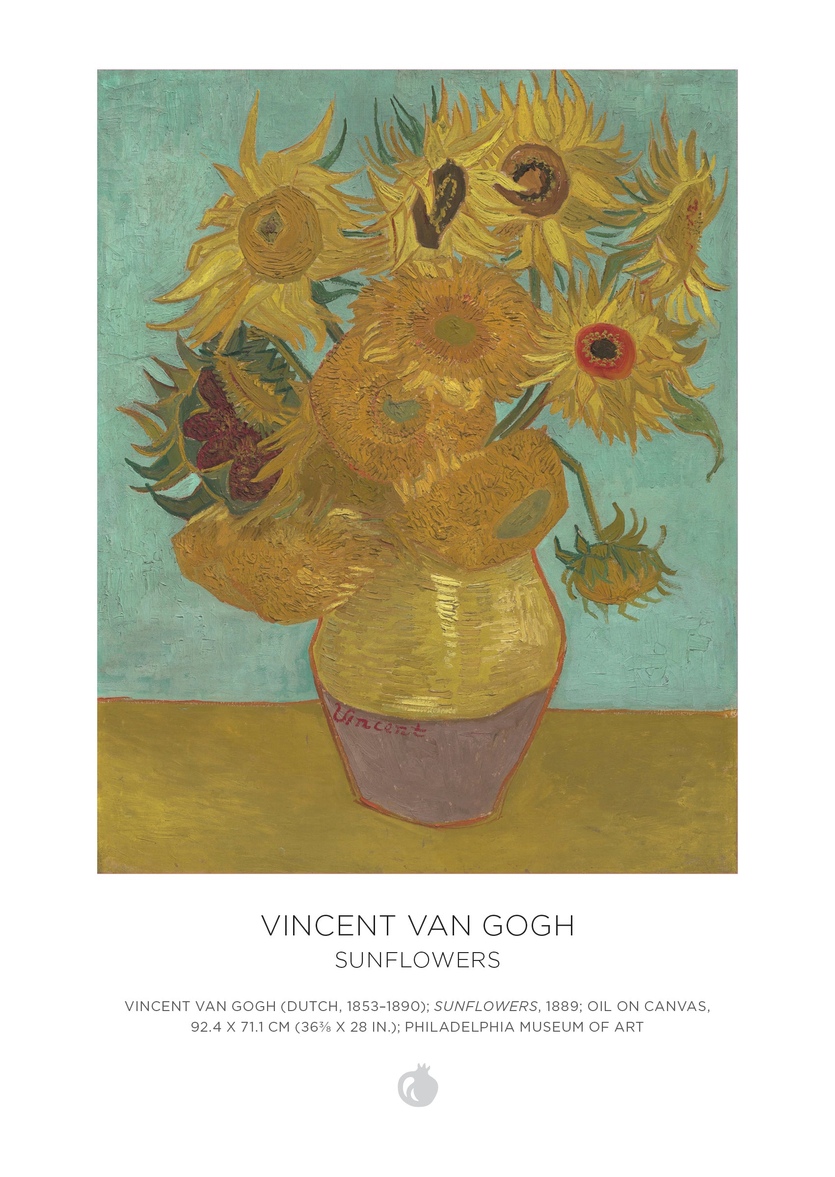 Vincent van Gogh 120-Piece Double-Sided Jigsaw Puzzle Set
