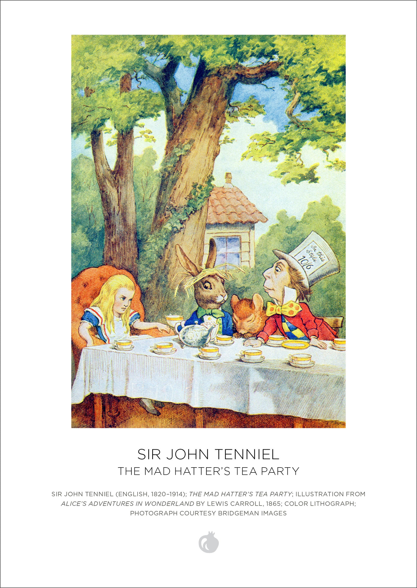 Sir John Tenniel: Alice in Wonderland 120-Piece Double-Sided Jigsaw Puzzle Set_Back_Multipiece