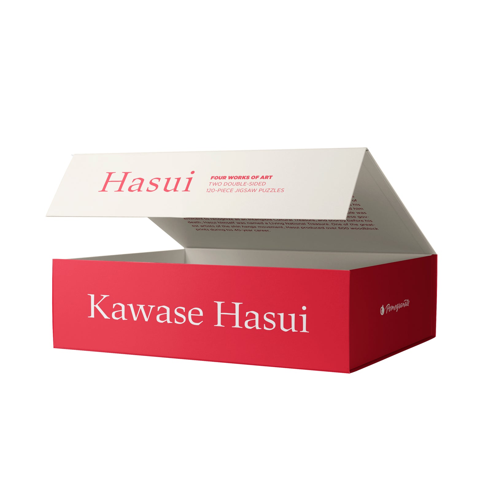 Kawase Hasui: Snowfall 120-Piece Double-Sided Jigsaw Puzzle Set_Zoom