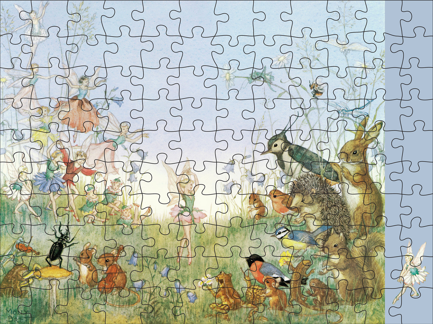 Molly Brett: Woodland Adventures 120-Piece Double-Sided Jigsaw Puzzle Set_Interior_1