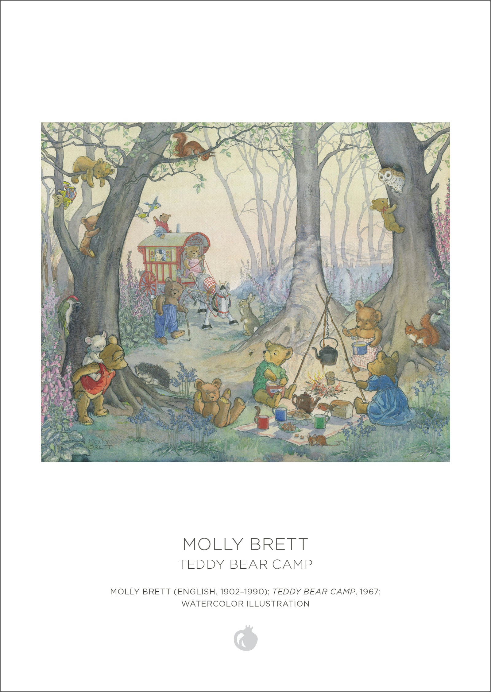 Molly Brett: Woodland Adventures 120-Piece Double-Sided Jigsaw Puzzle Set_Back_Multipiece