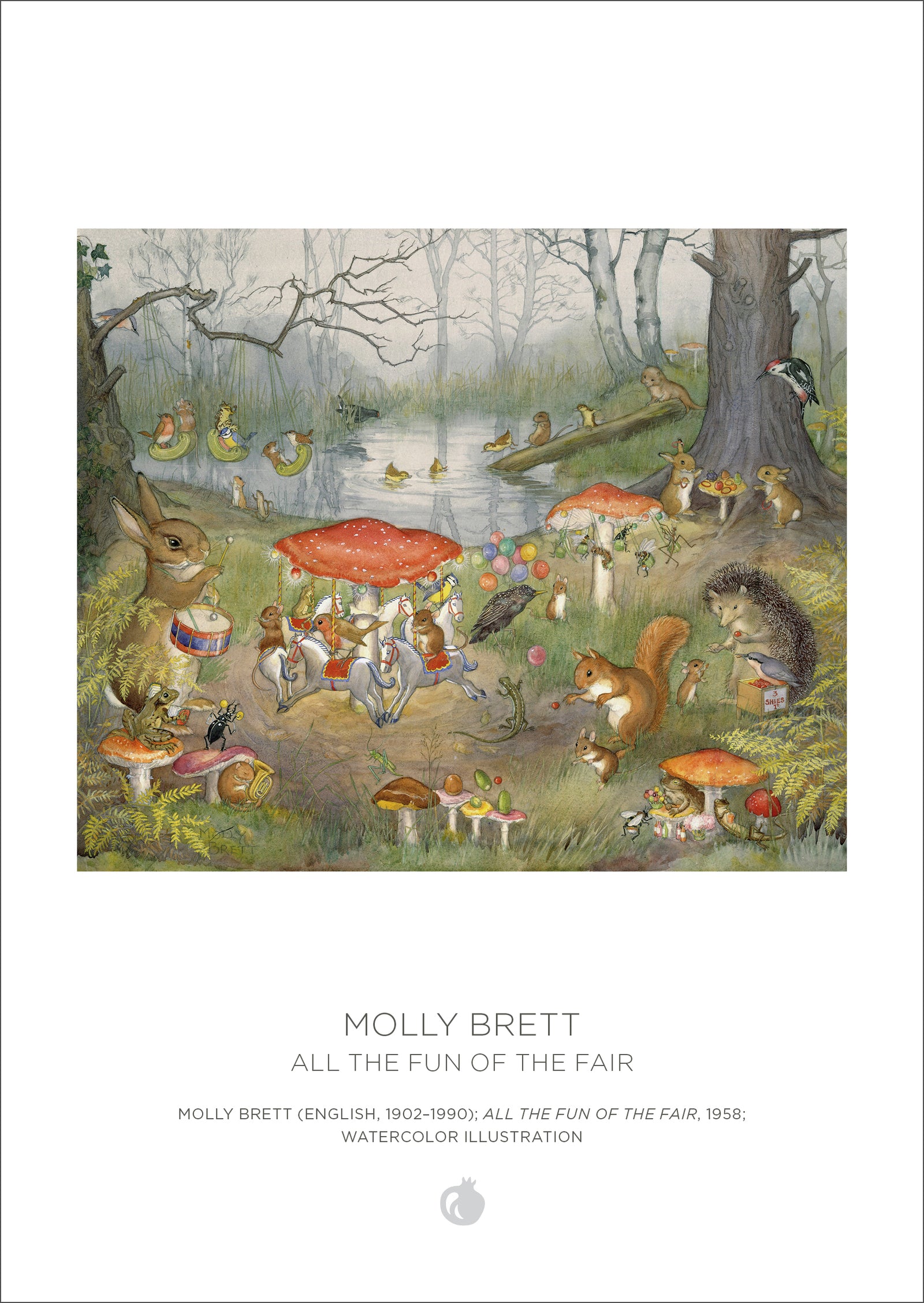 Molly Brett: Woodland Adventures 120-Piece Double-Sided Jigsaw Puzzle Set_Back_Multipiece