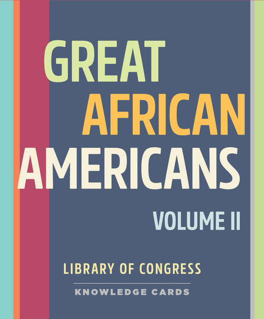 Great African Americans, Vol. II Knowledge Cards_Primary