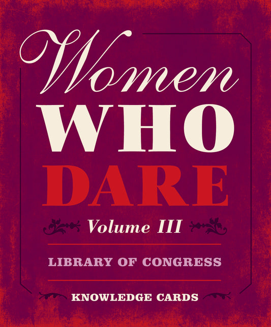 Women Who Dare, Vol. III Knowledge Cards_Primary