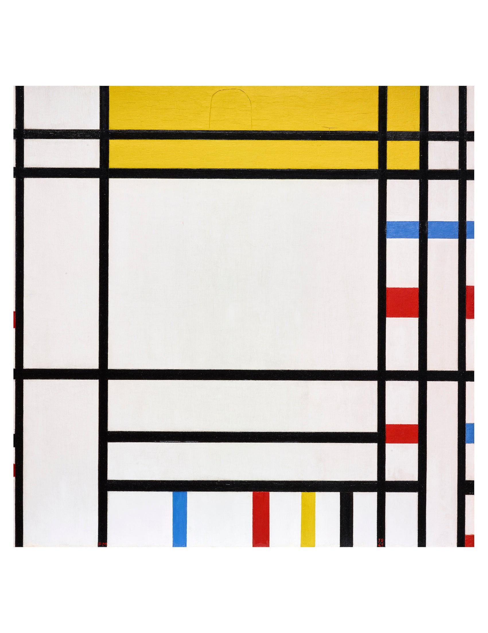 Piet Mondrian Keepsake Boxed Notecards – Pomegranate