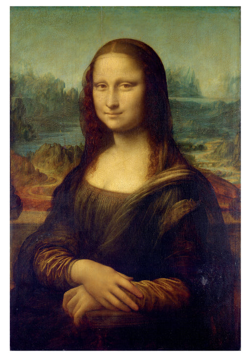 Leonardo da Vinci: Mona Lisa Notecard_Front_Flat