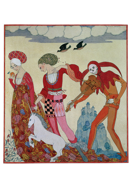 George Barbier: Love, Desire, and Death Notecard_Front_Flat