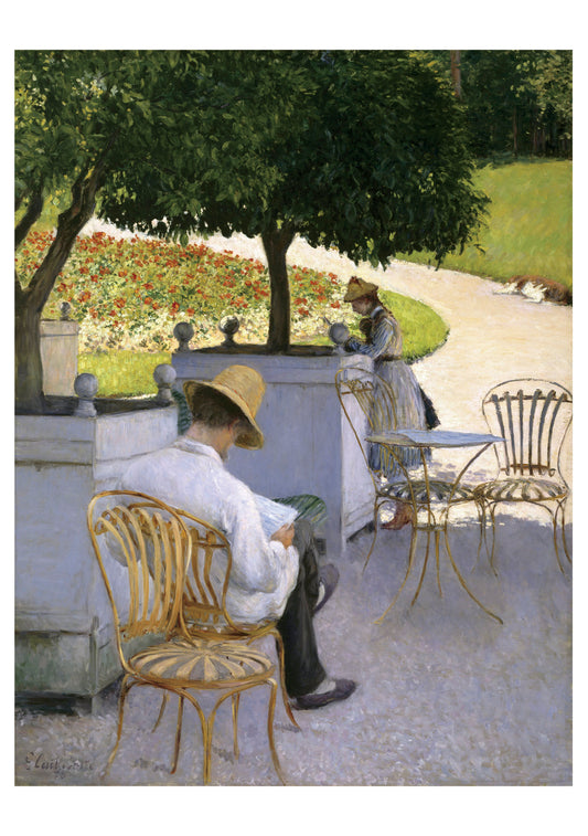 Gustave Caillebotte: The Orange Trees Notecard_Front_Flat