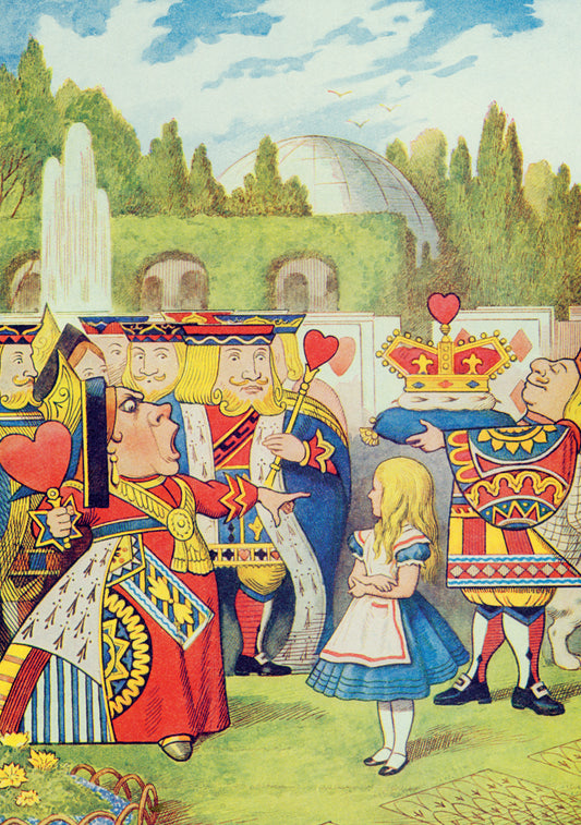 Sir John Tenniel: Off with Her Head! Notecard_Front_Flat