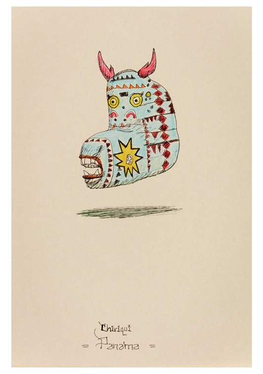 Gilbert “Magu” Luján: Chiriqui Panama Notecard_Front_Flat