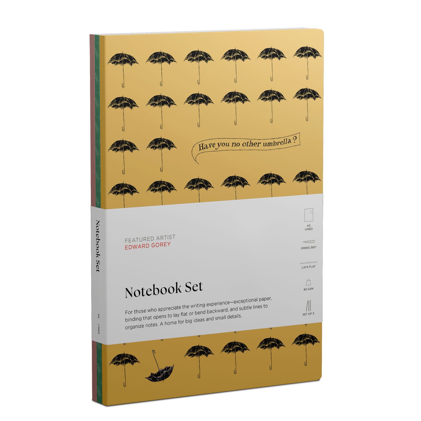 Edward Gorey Notebook Set_Primary