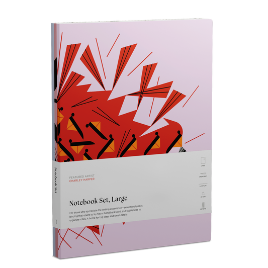 Charley Harper Large Notebook Set_Primary