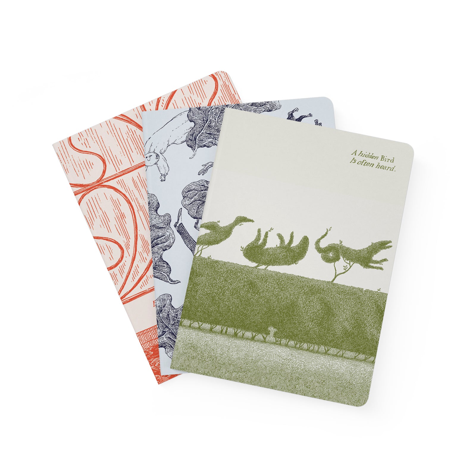 Edward Gorey Large Notebook Set_Zoom