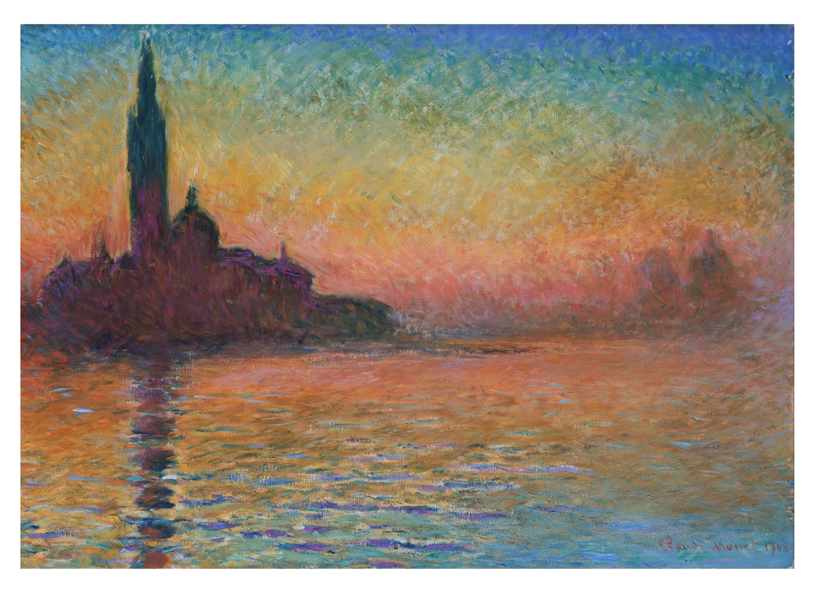 Monet and Venice Book of Postcards_Back_Multipiece