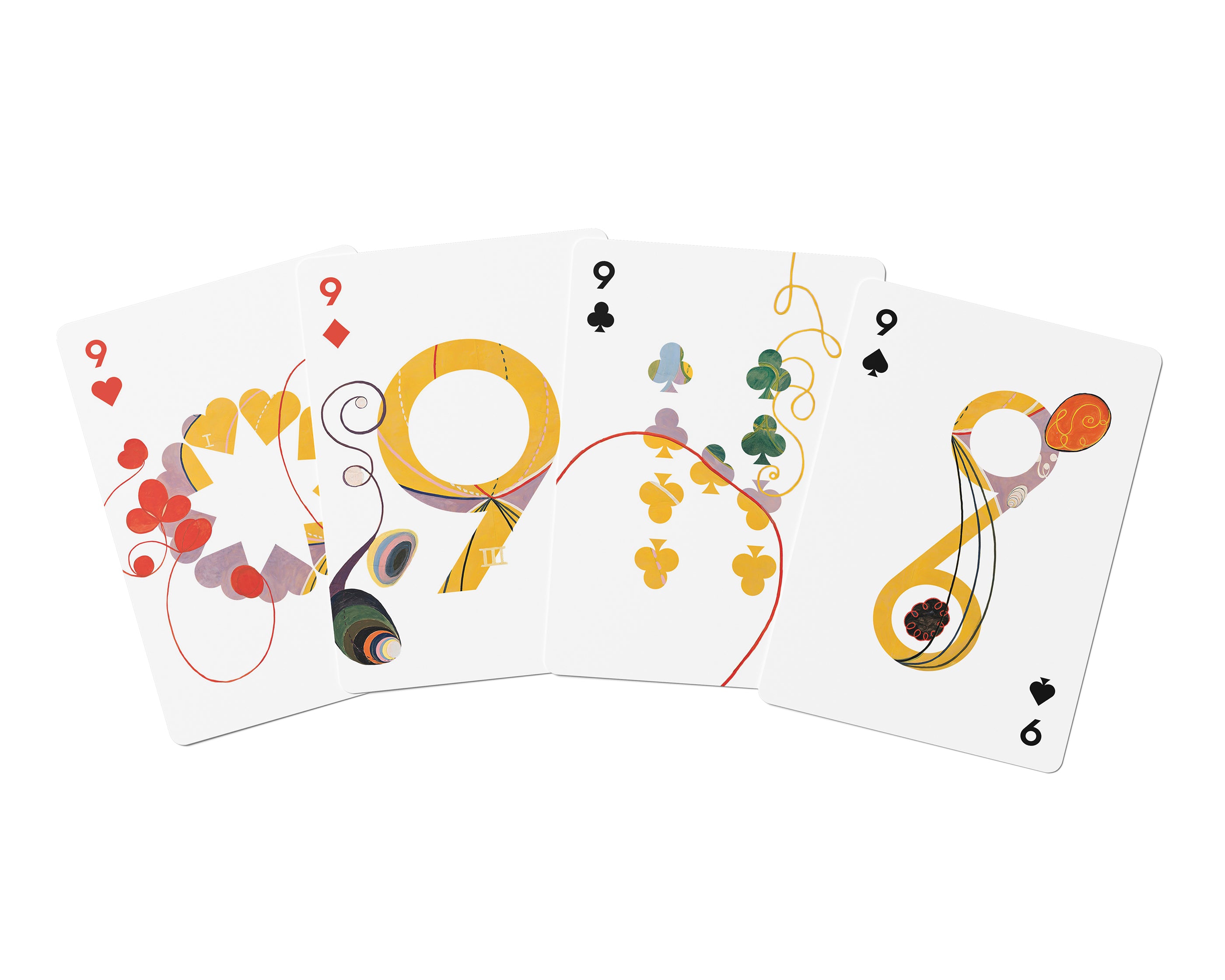 Hilma af Klint Playing Cards – Pomegranate