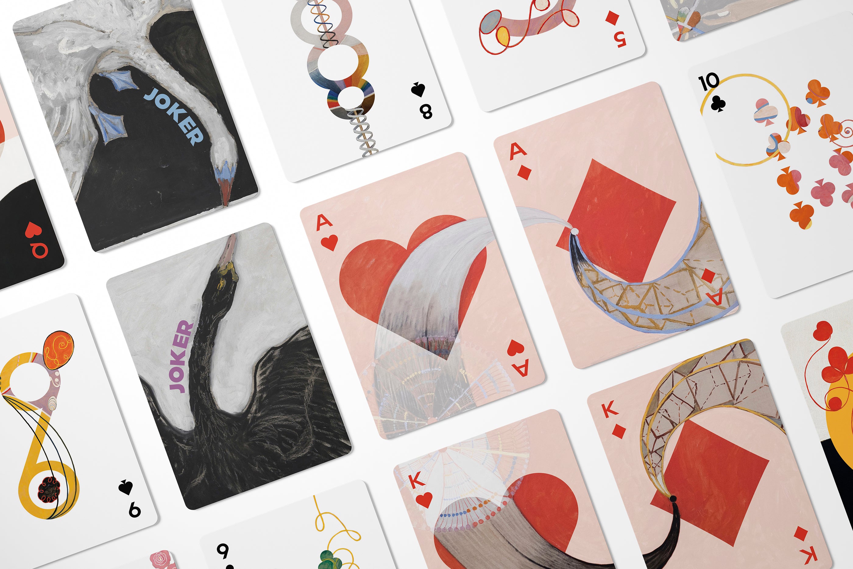 Hilma af Klint Playing Cards – Pomegranate