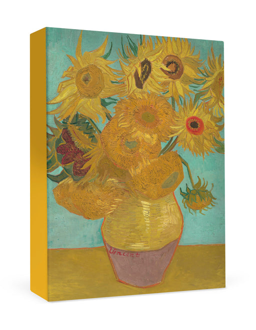 Vincent van Gogh: Sunflowers Small Boxed Cards_Front_3D