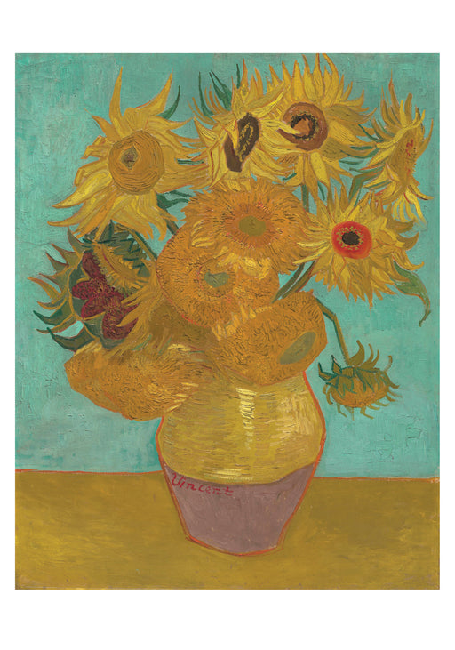 Vincent van Gogh: Sunflowers Small Boxed Cards_Interior_1