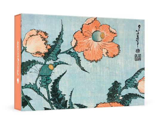 Hokusai: Poppies Small Boxed Cards_Primary