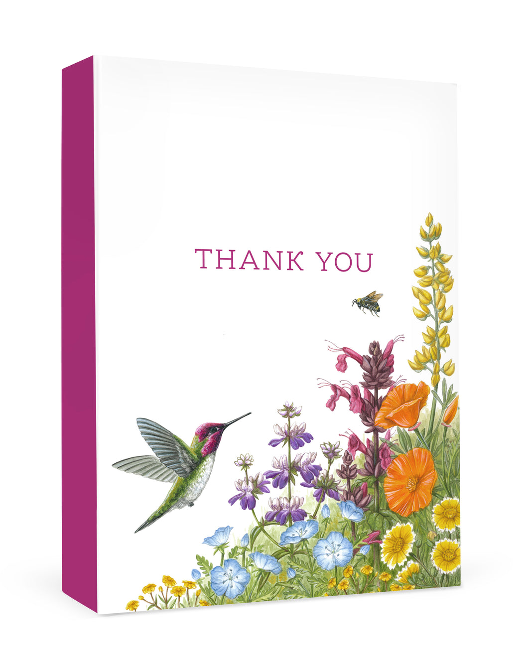 Erin E. Hunter: Wildflowers Thank You Notes_Front_3D
