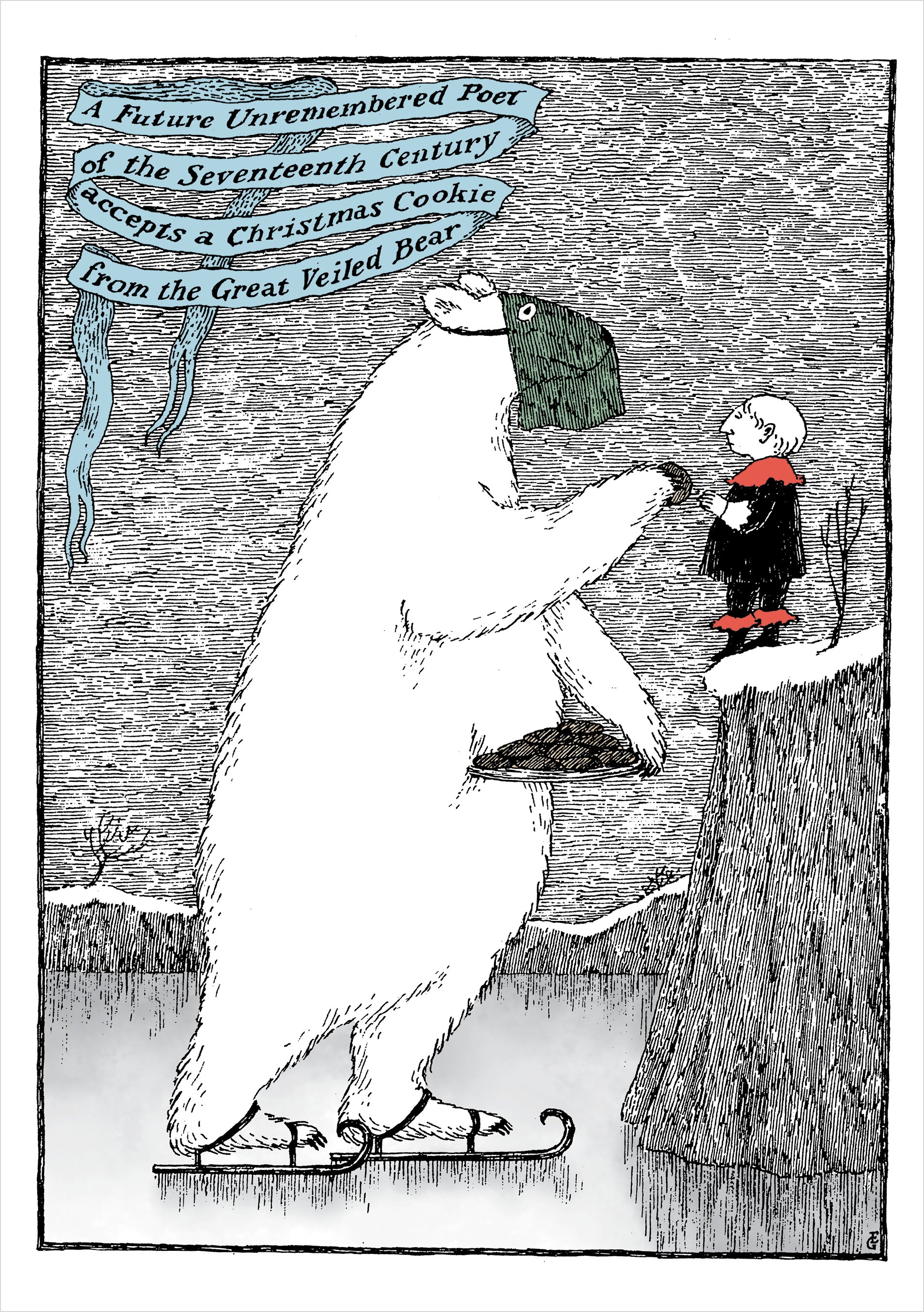 Edward Gorey Holiday Card Assortment – Pomegranate