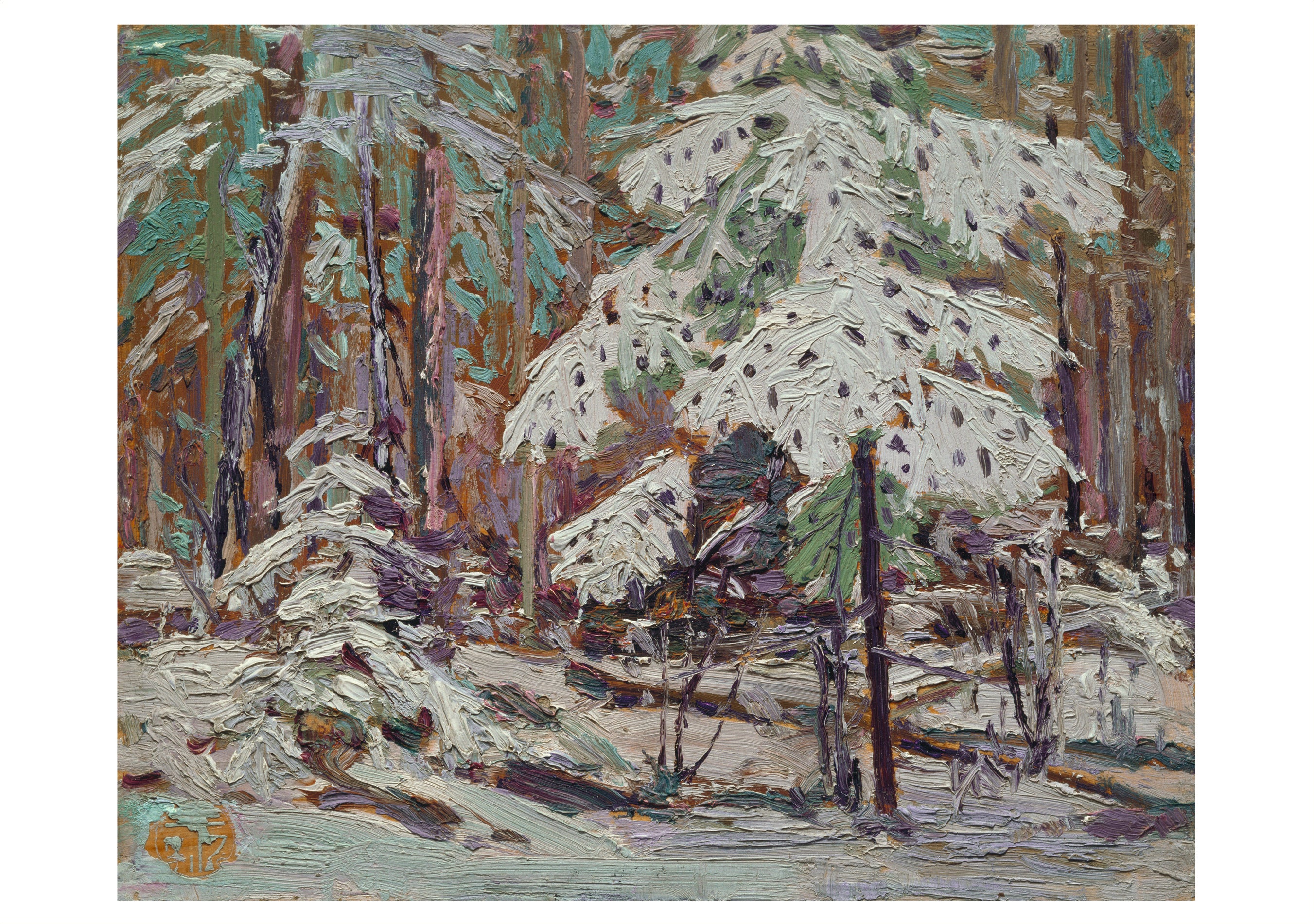 The Group of Seven: Lawren S. Harris and Tom Thomson Holiday Card