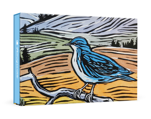 Molly Hashimoto: Mountain Bluebird Small Boxed Cards_Primary