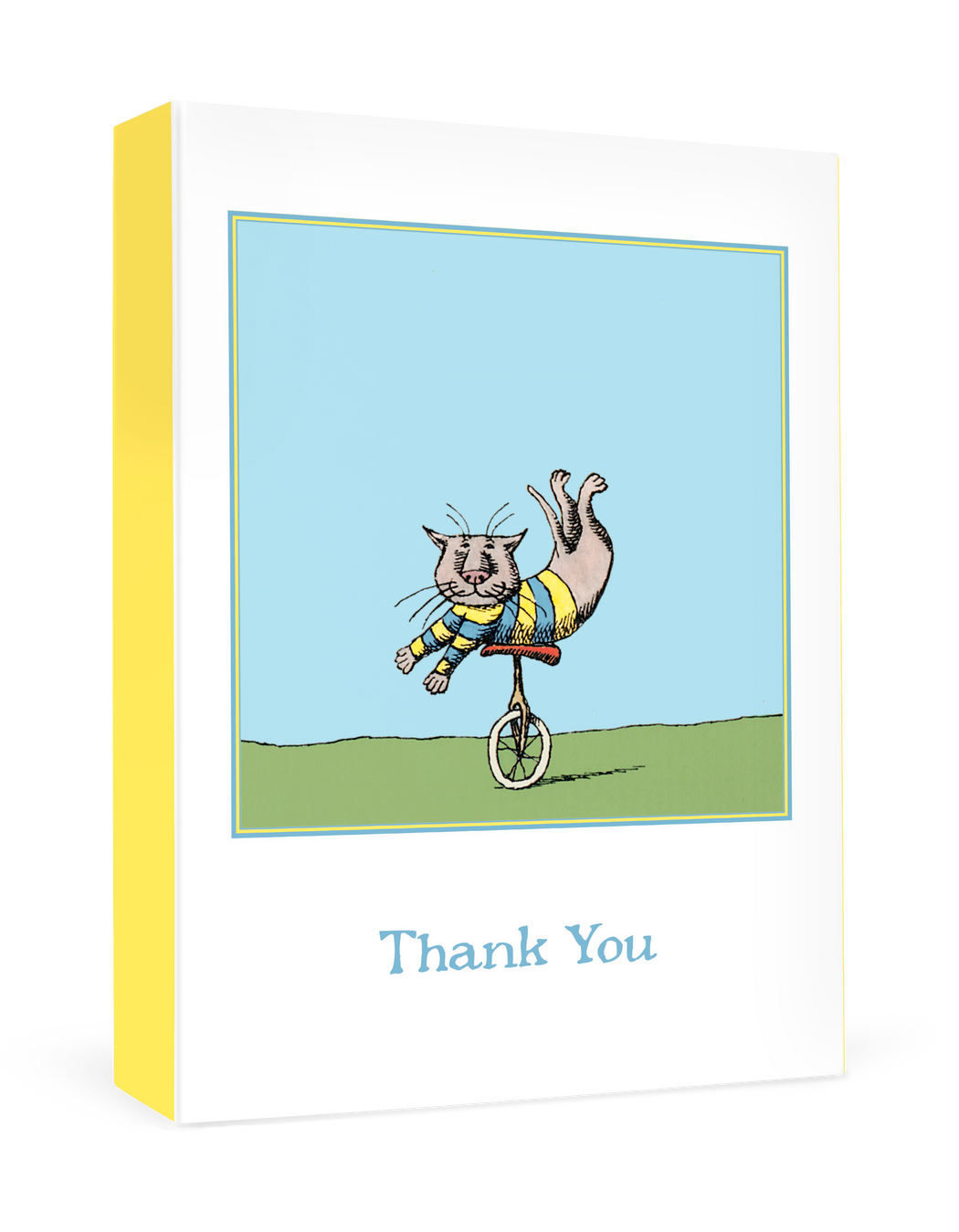 Edward Gorey: Unicycle Cat Boxed Thank You Notes_Primary