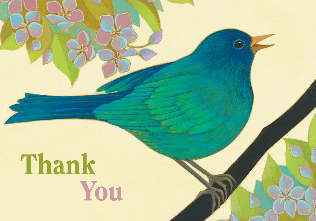 Siri Schillios: The Bluebird of Happiness Boxed Thank You Notes_Interior_1