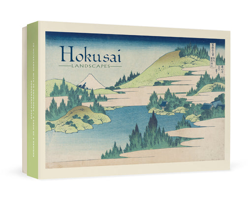 Hokusai: Landscapes Boxed Notecard Assortment_Front_3D