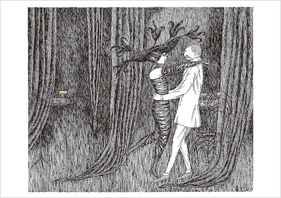 Edward Gorey: Close Encounters Boxed Notecard Assortment_Interior_4