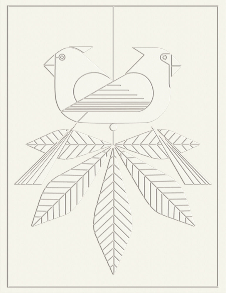 Charley Harper: Birds Embossed Boxed Notecard Assortment_Interior_1