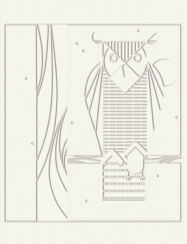 Charley Harper: Birds Embossed Boxed Notecard Assortment_Interior_2