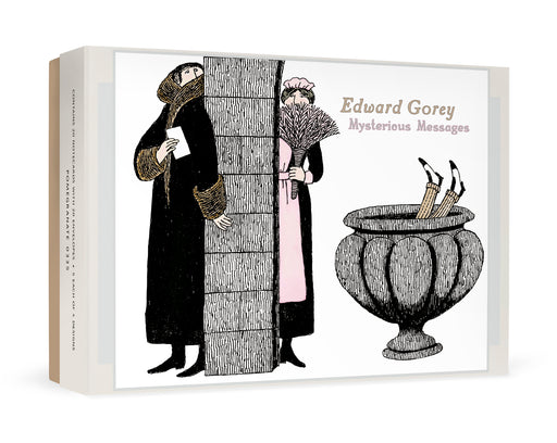 Edward Gorey: Mysterious Messages Boxed Notecard Assortment_Front_3D