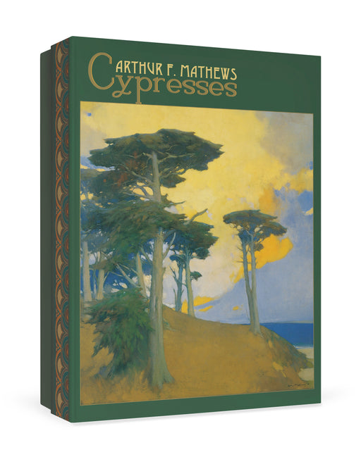 Arthur F. Mathews: Cypresses Boxed Notecard Assortment_Front_3D