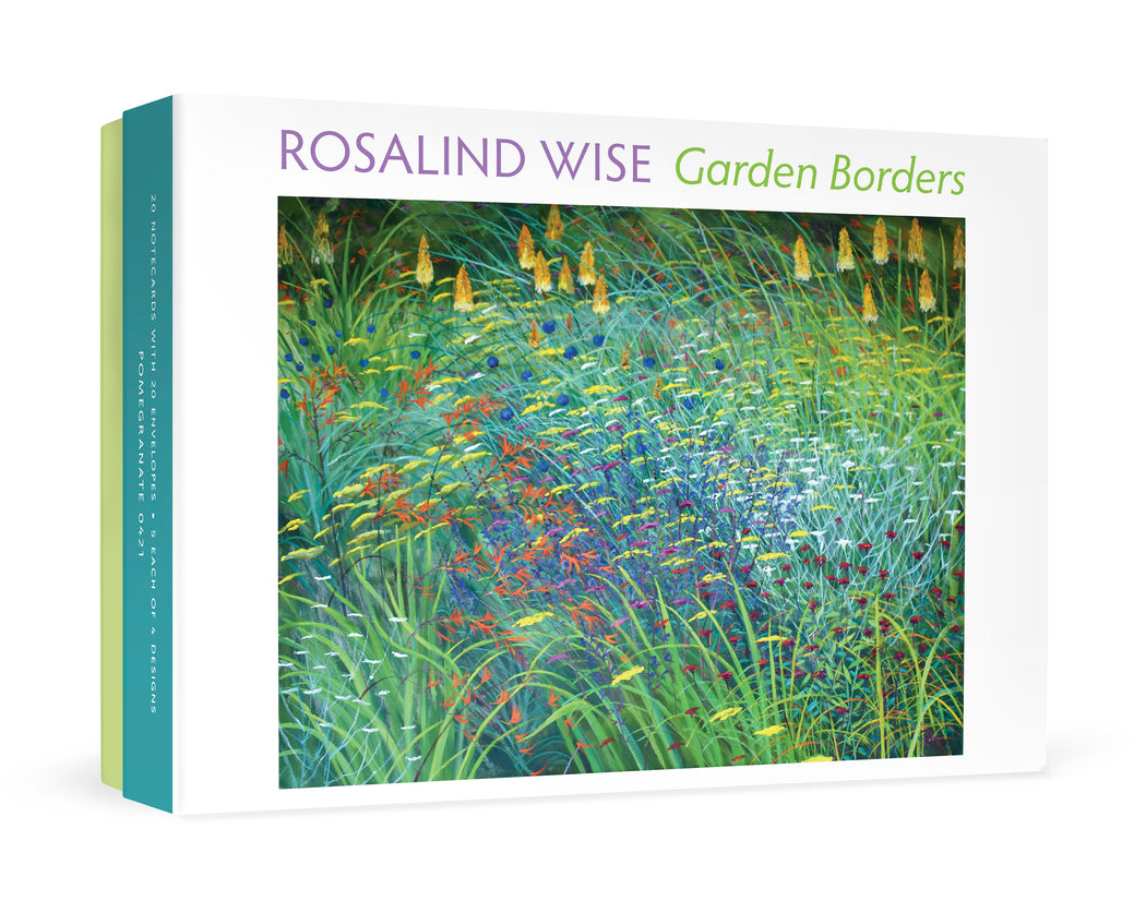 Rosalind Wise: Garden Borders Boxed Notecard Assortment_Front_3D
