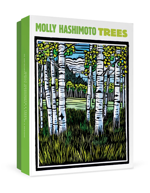 Molly Hashimoto: Trees Boxed Notecard Assortment_Front_3D