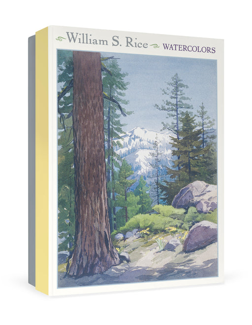 William S. Rice: Watercolors Boxed Notecard Assortment_Front_3D